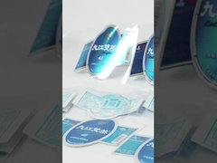 ব্যক্তিগতকৃত এভরি রিটার্ন ঠিকানা স্টিকার লেবেল গোলাকার পরিষ্কার মুদ্রণযোগ্য স্টিকার কাগজ