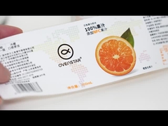 ওয়াইন বোতল লেবেল ব্যক্তিগতকৃত বৃত্তাকার রোল সহ জলরোধী প্যাকেজিংয়ের জন্য ভিজা আঠালো লেবেল