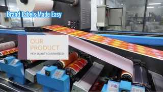 ডিজাইন থেকে লেবেল পর্যন্ত আপনার ব্র্যান্ডের জন্য কাস্টম লেবেল সমাধান