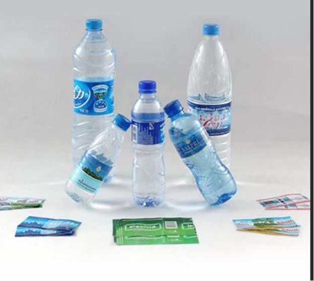 সাদা BOPP/PE/PP/PVC/PET রঙের স্বাদযুক্ত লেবেলের জন্য জলরোধী সঙ্কুচিত আর্ম স্লিভ লেবেল