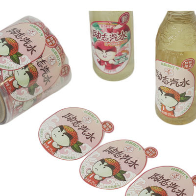 জল বোতল আঠালো লেবেল